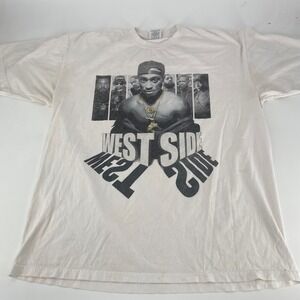 Shaka Wear Mens 3XL Tupac Westside Graphic‎ T Shirt USA Cotton